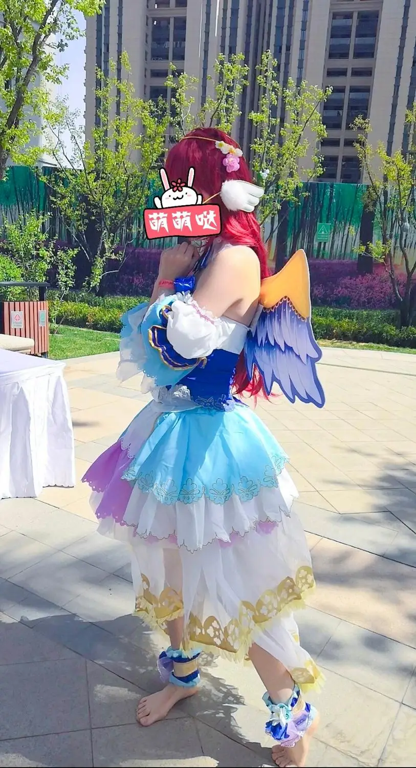 Lovelive!Sunshine Aqours Angel Wakening костюм для косплея охара Мари полный комплект костюмы на