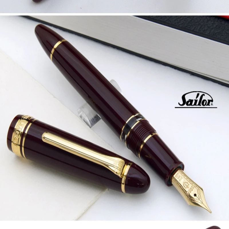 Sailor Japan PROFIT REALO 21K Золотой перо вращающийся ингаляционный перьевая ручка огромный
