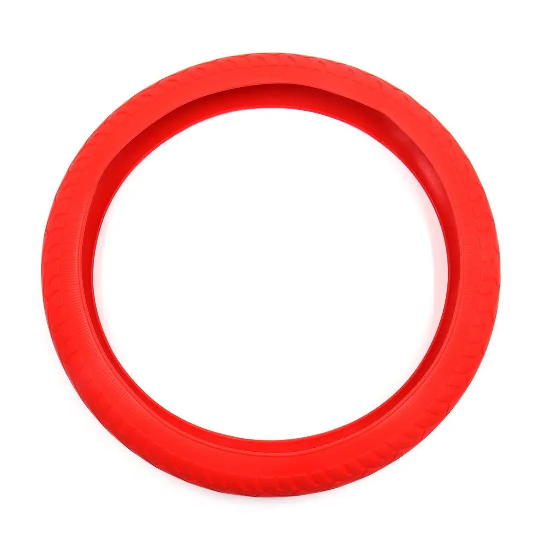 

uxcell Universal Red Silicone Anti-Slip Steering Wheel Cover Protector for Car Vehicle