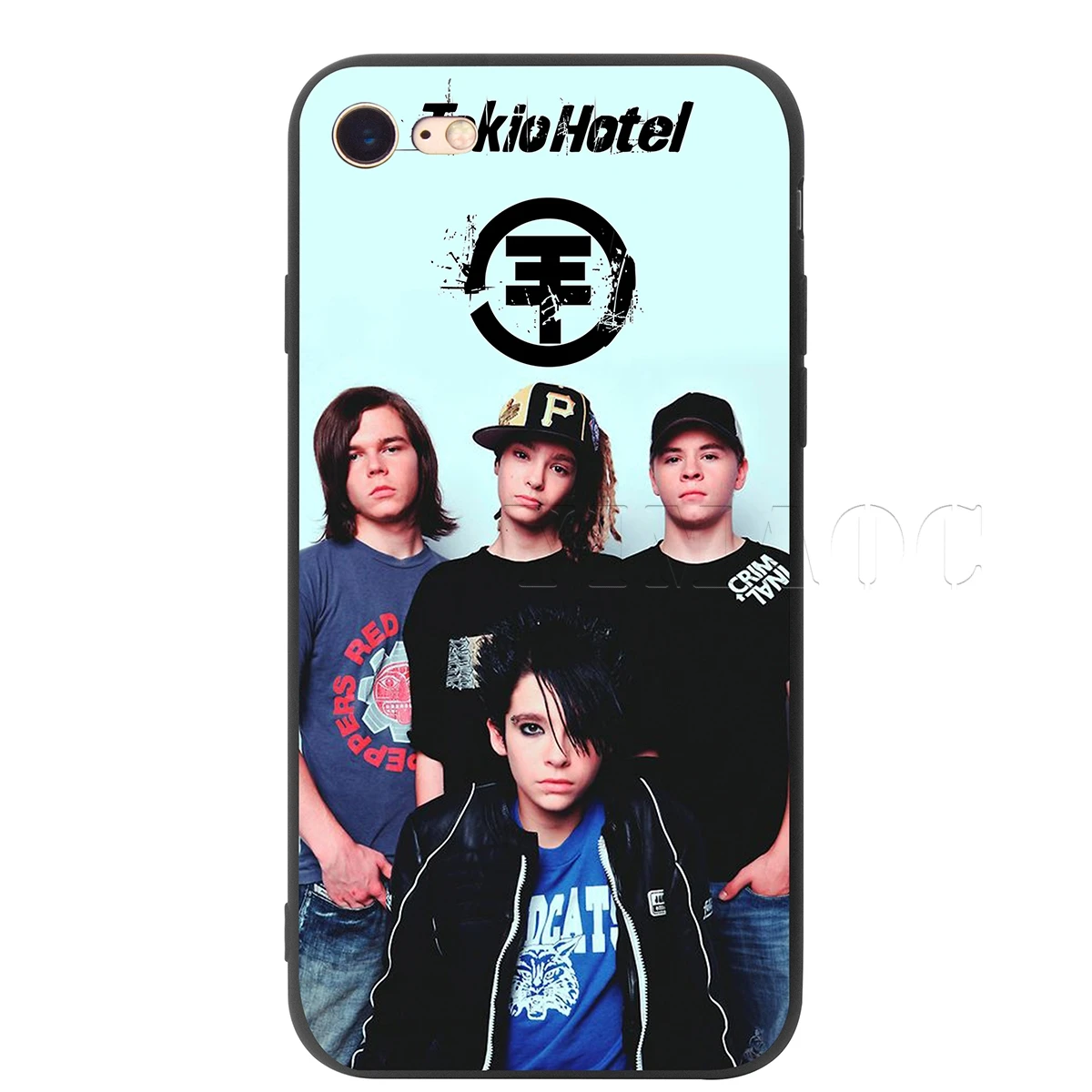 Мягкий силиконовый чехол YIMAOC Tokio для отеля Bill Kaulitz для iPhone 11 Pro XS Max XR X 8 7 6 6S Plus 5 5S se - Цвет: 1