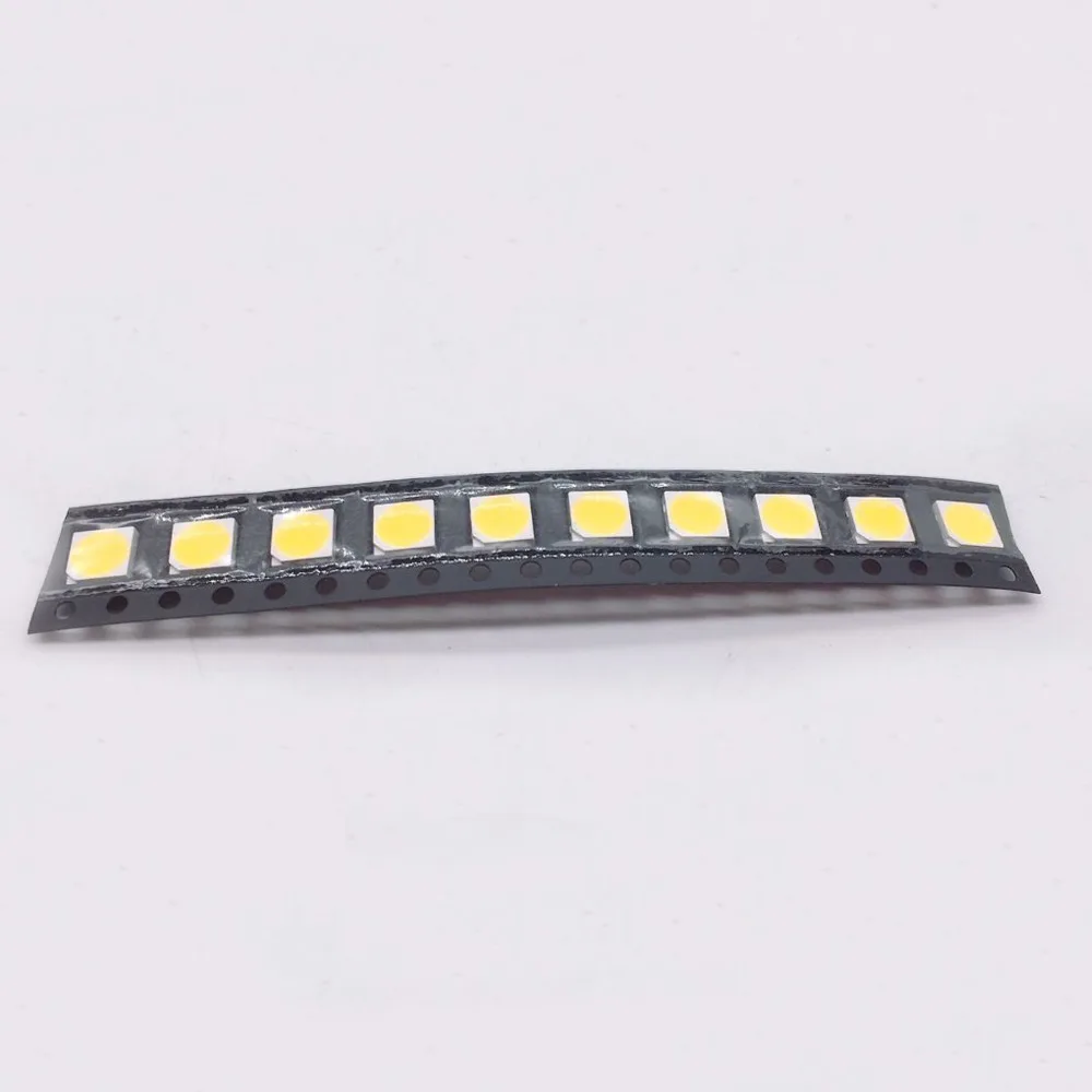 100 шт. 5050 SMD светодиодный белый теплый красный желтый зеленый синий розовый UV Диод