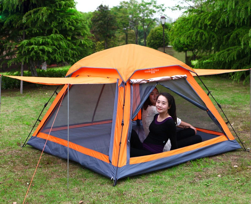 

New Automatic tent large space speed open tent waterproof camping tent