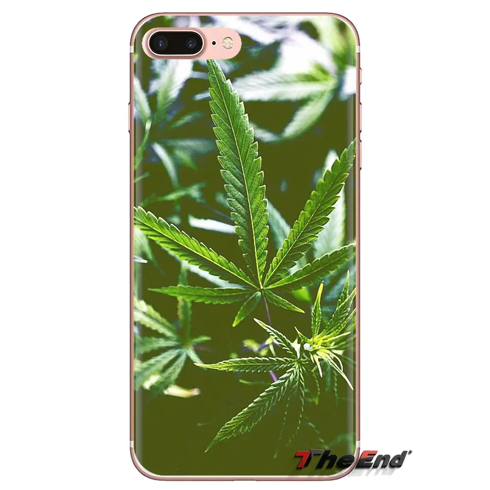 Smoke Weed Pot Leaf Attack Design For Oneplus 3T 5T 6T Nokia 2 3 5 6 8 9 230 3310 2.1 3.1 5.1 7 Plus 2017 2018 Silicone Bag Case |