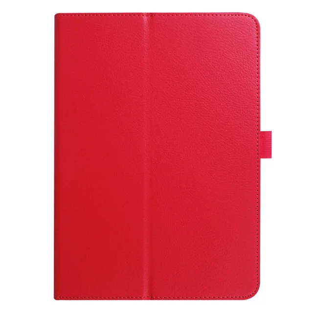 Red Чехол для Galaxy Tab S3 9,7 SM-820 SM-T825 тонкий складной флип-чехол с подставкой из искусственной кожи чехол для samsung Galaxy Tab S3 9,7 T820 T825 - Цвет: Red