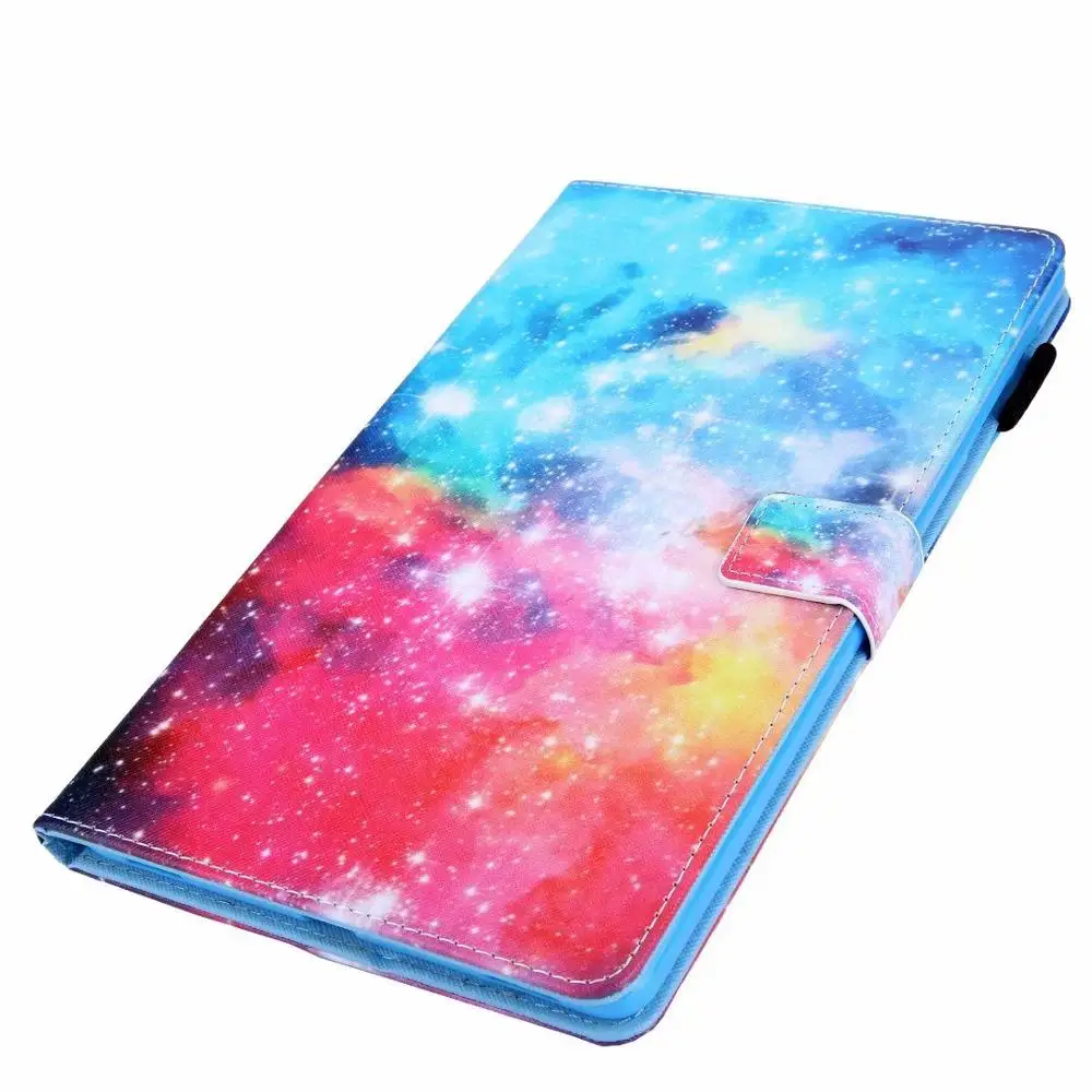 Flip Case For Samsung Galaxy Tab S5E 10.5 Inch 2019 T720/725 SM-T720 T725 Unicorn Cat Panda Smart Stand Cover Funda Capa | Компьютеры и