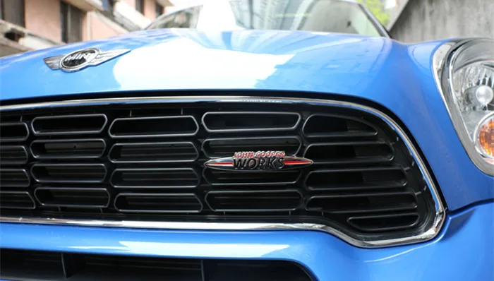 1 Набор передняя крышка для BMW Mini с логотипом на эмблему Джона Купера|grill for bmw|for