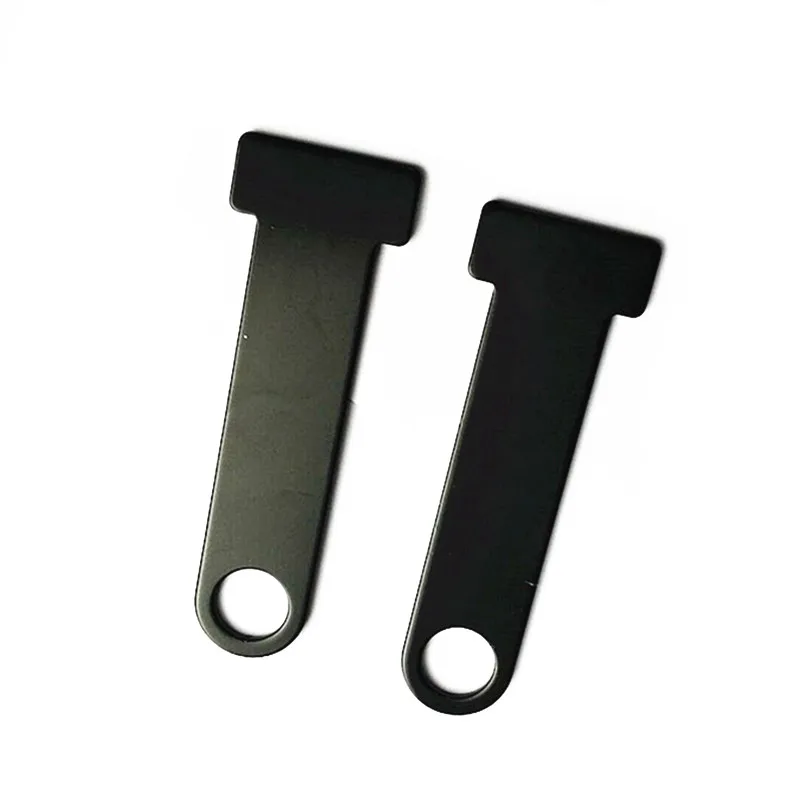 Черный ремешок для шлема мотоцикла D образное кольцо стальной замок расширение