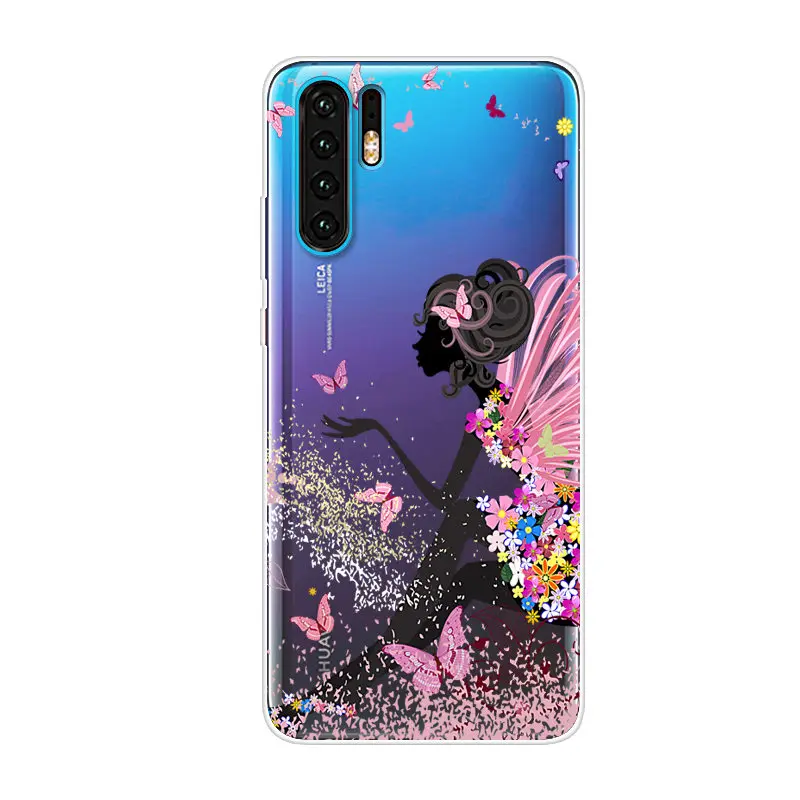 Мультяшный чехол Huawei P30 Lite, мягкий силиконовый чехол на заднюю панель, чехол для телефона Huawei P30 Lite Pro P30Lite P30Pro P 30