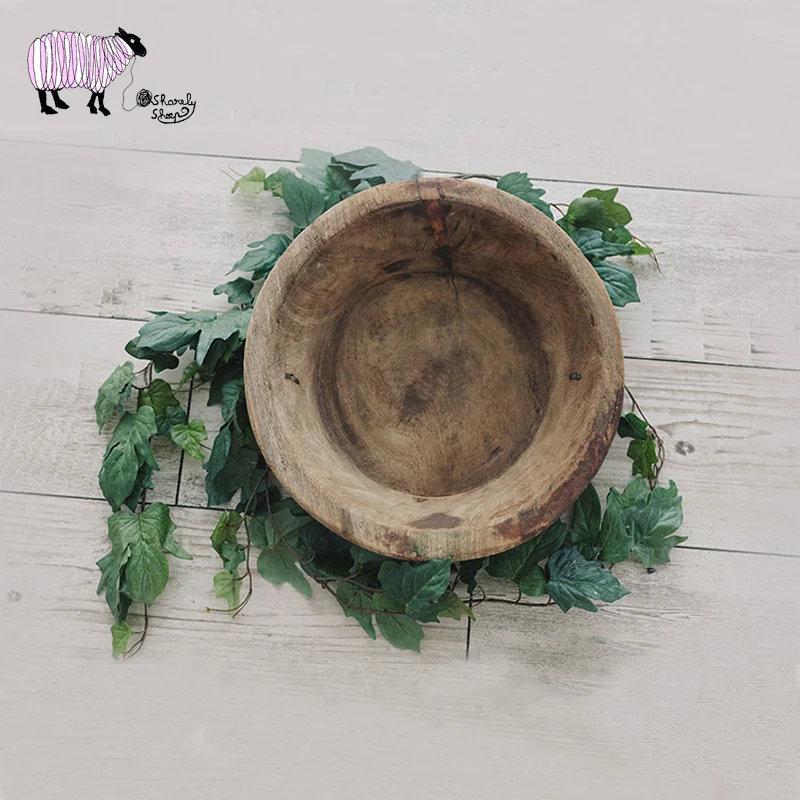 Newborn Photography Artificial Plant Props Infant fotografia Shooting Accessories Baby Girl Boy Photo Shoot Basket | Детская одежда и