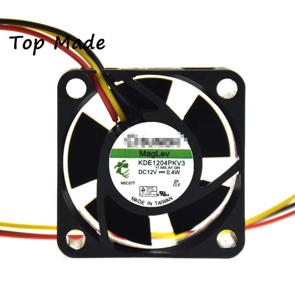 KDE1204PKV3 MS.AF.GN для sunon 40*20 мм maglevв 3pin 12 В 5200 об/мин 0 4 Вт охлаждающий вентилятор|Кулеры