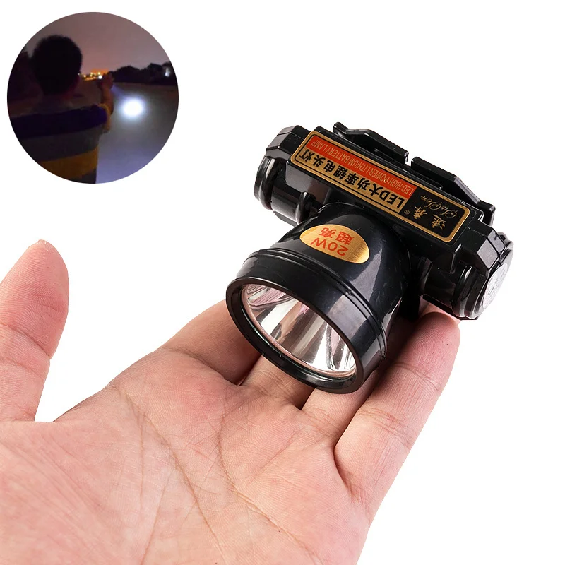 Суперъяркий светодиодный фонарик Налобные фонари с литиевой батареей 2 режима