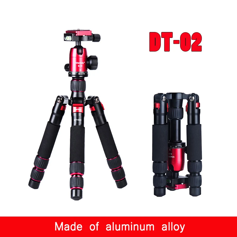 DT-02 Manbily DT-02 мини-штатив для мобильного телефона и камеры Макросъемка настольная видео стойка - Цвет: DT-02