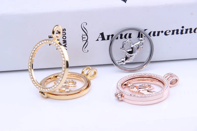 Ручной набор монет с сердцем 35 мм подвеской в виде неба ожерелье 33 мои монеты 80 см