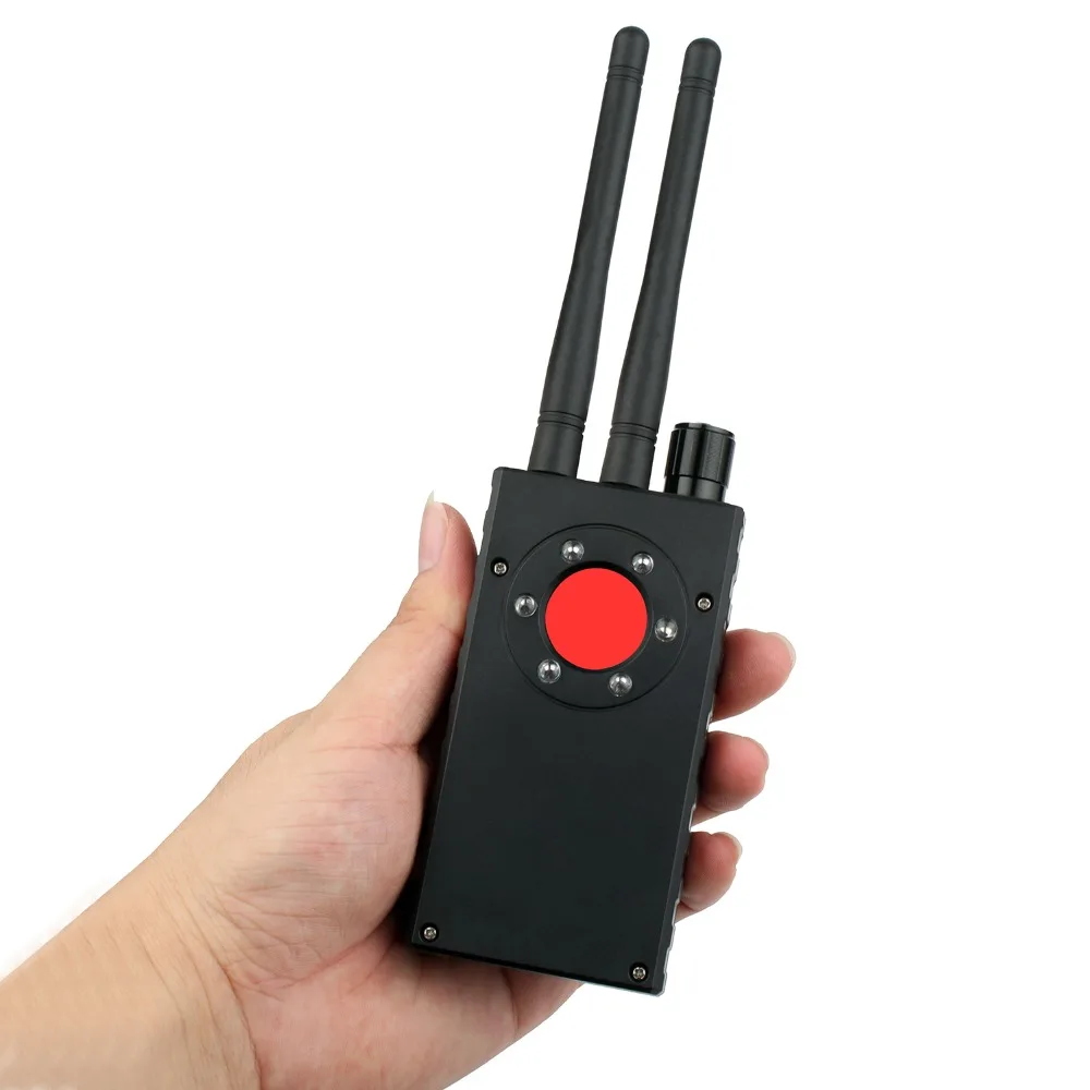 RF детектор ошибок беспроводной, G528 Улучшенная двойная антенна детектор ошибок сигнал для GSM Finder радар радио сканер, черный