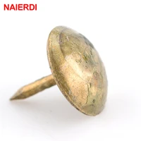 50pcs naierdi 8 5x16mm bronze tacks antique decorative jewelry gift box push pin 10x10mm door nail for fasteners hardware