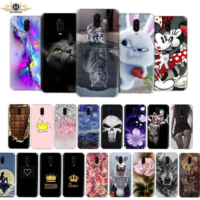 silicone case oneplus 6t cases cover Coque for one plus 6T etui oneplus6 t soft tpu silicon phone shell One 6 |