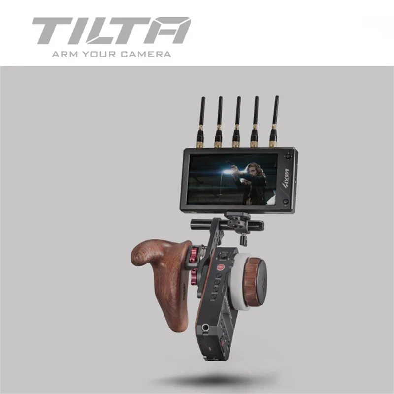 Tilta Nucleus-M Multifunctional Arm Monitor Bracket Wooden handle FIZ Hand Unit Arri Rosette Adapter for video transmitter