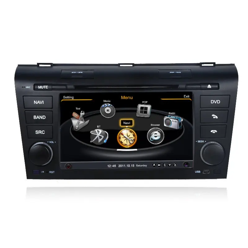 Kopen Voor Mazda 3 2003 ~ 2009-Auto GPS Navigatiesysteem + Radio TV DVD IPod BT 3G WIFI HD Screen Multimedia Systeem
