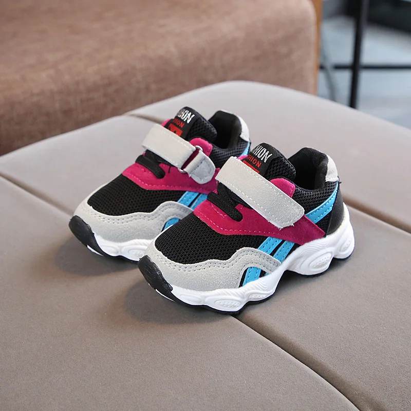 Кроссовки детские дышащие модная Повседневная Удобная спортивная обувь