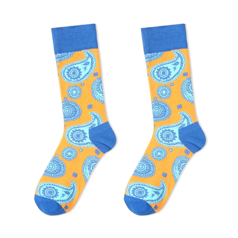 Осенне-зимние фирменные Для мужчин экипажа Носки для девочек Новинка Мода