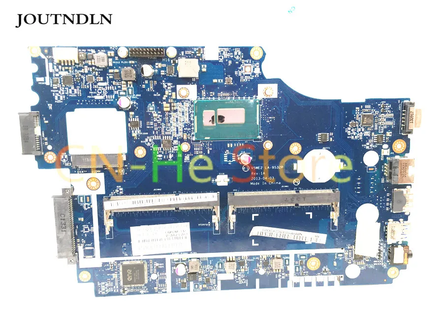 JOUTNDLN для Acer E1 532P 532 материнская плата ноутбука NBMFM1100A V5WE2 LA 9532P DDR3L W/ 2955U встроенная