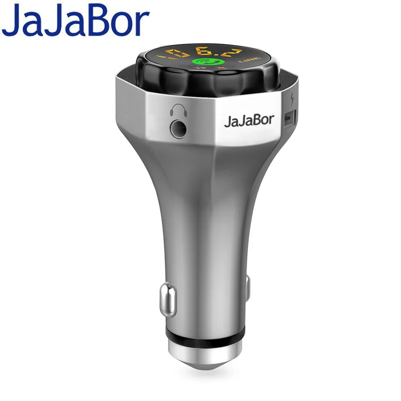 Автомобильный комплект JaJaBor с Bluetooth громкой связью fm передатчик FM модулятор AUX