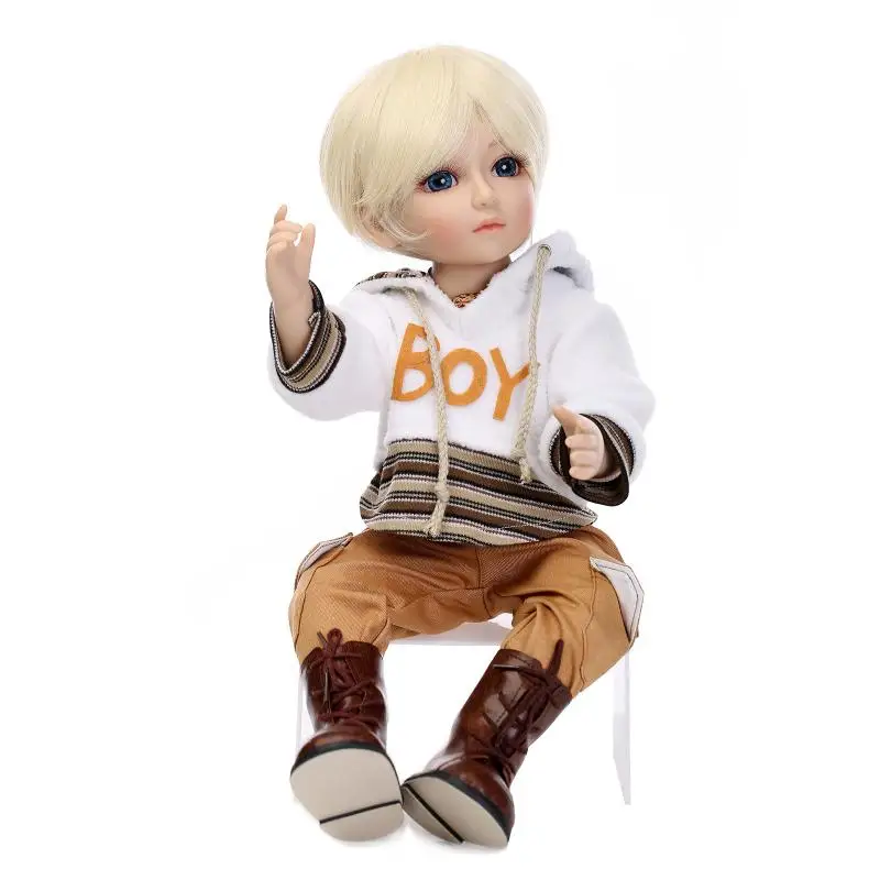 

Шарнирная кукла SD BJD 1/4 для мальчиков, полностью виниловая Кукла-младенец, игрушки для детей, подарок, милая коллекция кукол-платьев