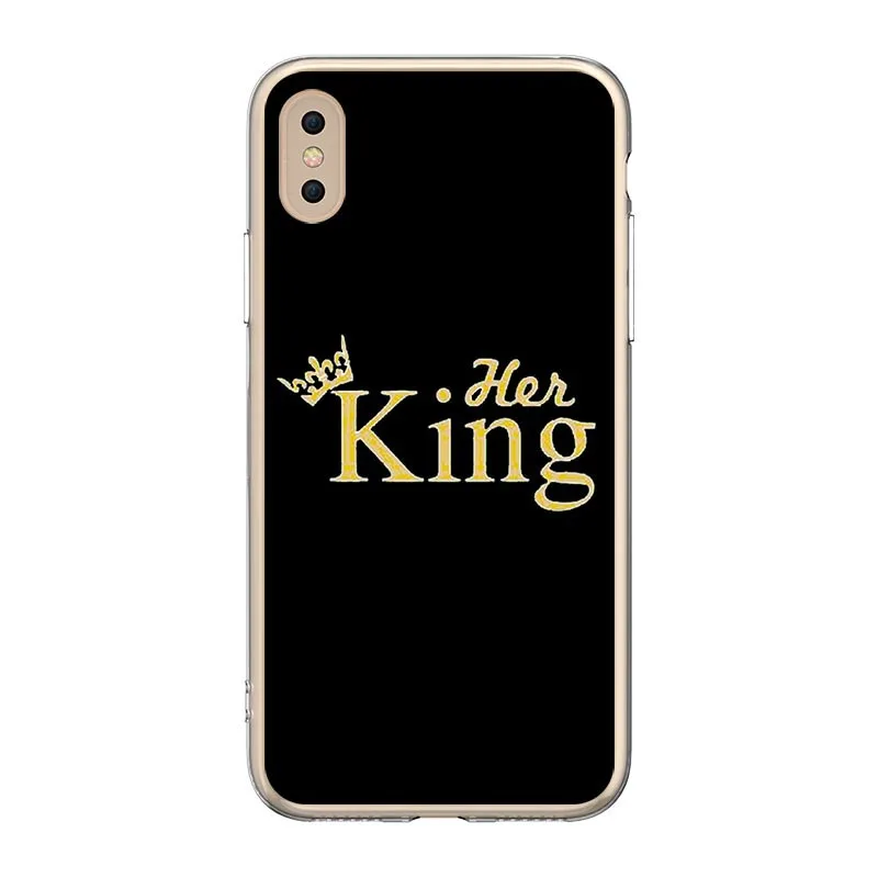 Чехол KISSCASE King с рисунком для Samsung Galaxy S8 Queen чехол S6 S7 Edge S9 Plus A3 A5 A7 2016 J3 J5 J7 2017 чехлы |