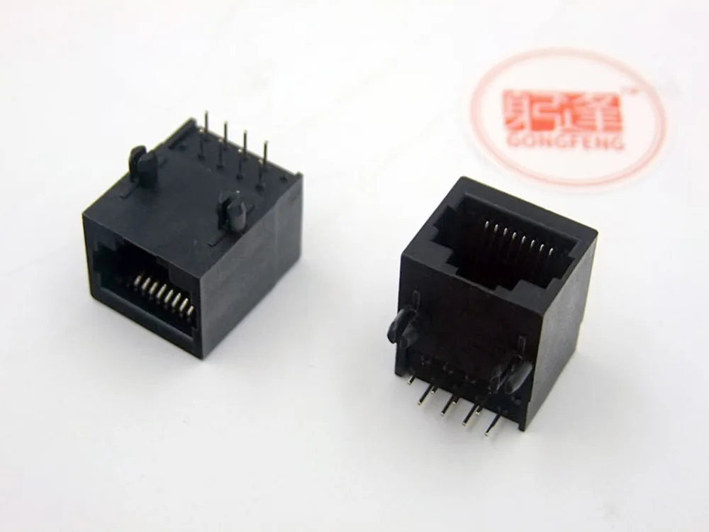 300 шт. новые клеммные разъемы 58 RJ45 полностью пластиковая розетка 18 3 мм Ethernet Seat