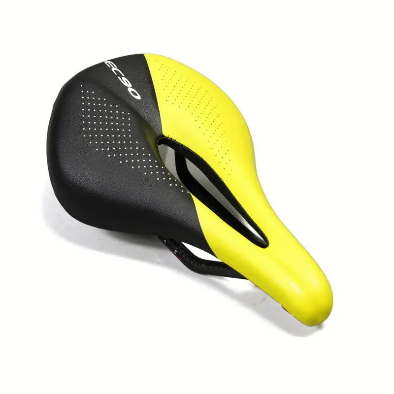 

EC90 Ultralight Bicycle Saddle Breathable Cycling Riding Hollow Saddle MTB Front Seat Matt Foldable Seat Pad Cushion 4 Colors