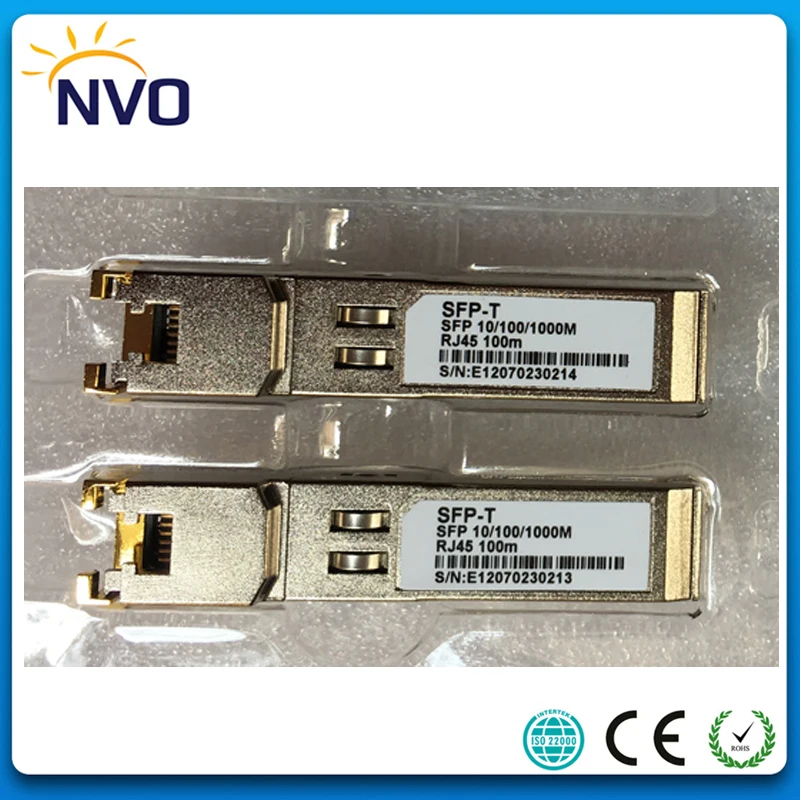 10 шт./лот гигабитный RJ45 SFP 1000Base T модуль 1 25 Гбит/с CAT5E медный GLC T/SFP GE гигабит