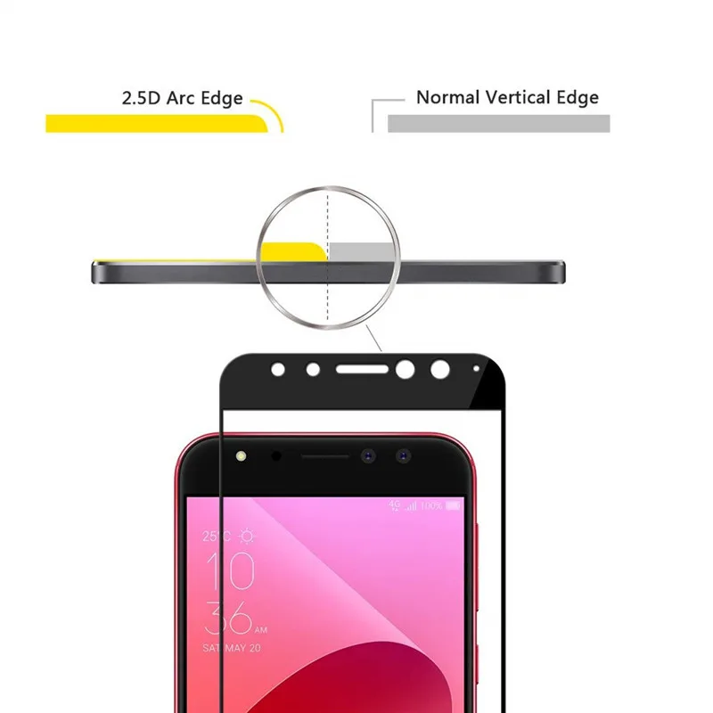 Закаленное стекло для Asus Zenfone 4 Selfie Pro ZD552KL защитная пленка ZD 552KL Z01MD Z01MDA|Защитные