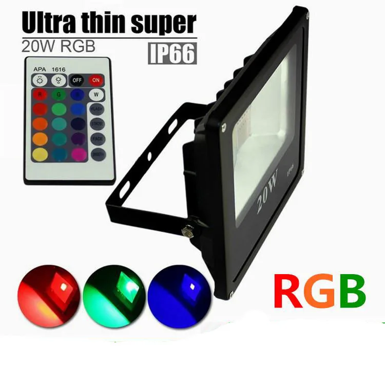 Светодиодный прожектор RGB10W 20W 30W 50W уличсветильник Точечный светильник льник