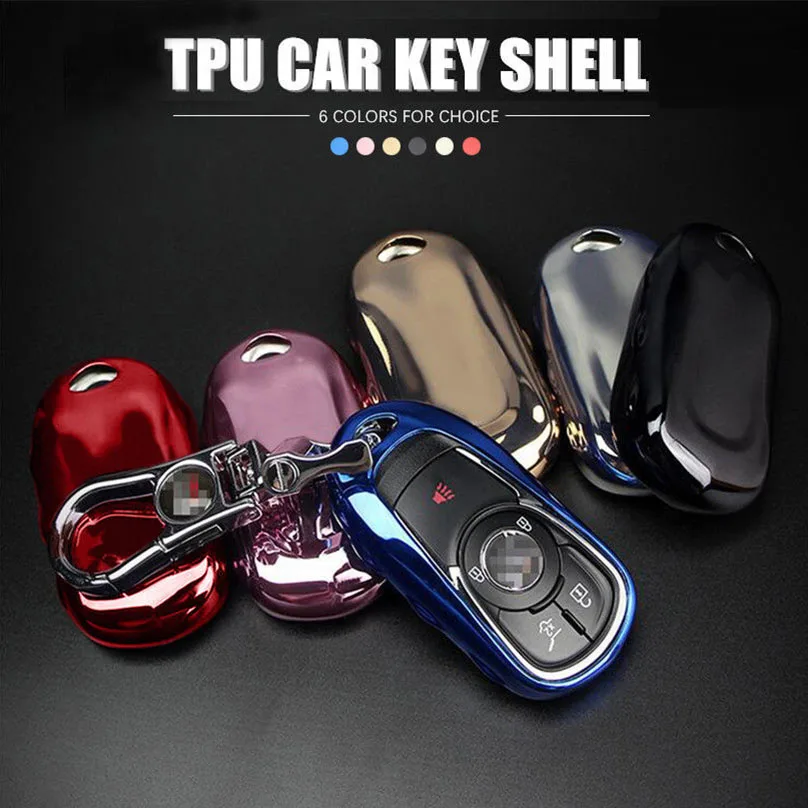 Мягкий ТПУ защитный чехол для ключа Opel Astra Buick Encore Envision новые кольца Лакросса