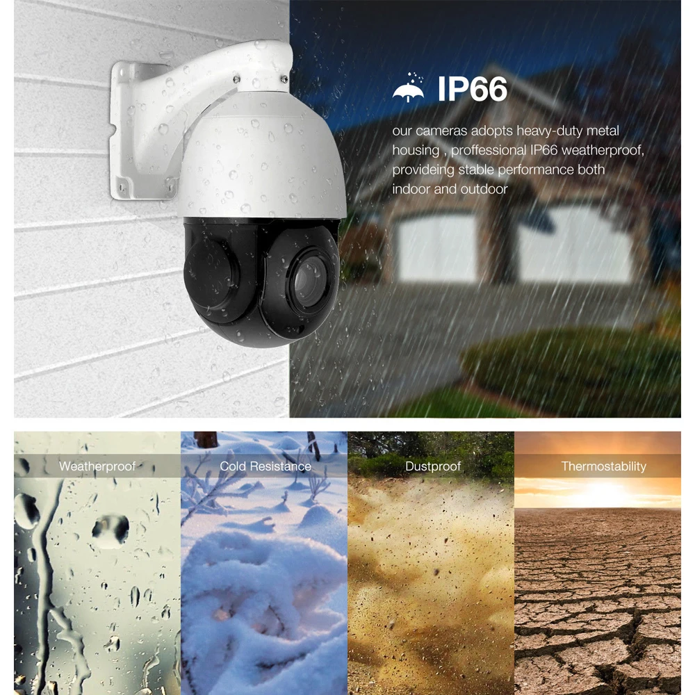 

AHCVBIVN 1080P PTZ IP Camera Outdoor Onvif 30X ZOOM Waterproof Mini Speed Dome Camera 2MP H.264 IR 50M P2P CCTV Security Camera