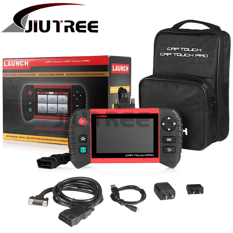 

Диагностический сканер Launch Creader CRP Touch Pro OBD2, Wi-Fi, автоматический сброс масла, DPF