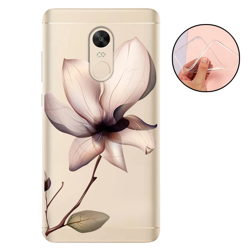 Силиконовый чехол CaseRiver для смартфона Xiaomi Redmi 4/4X/4Rro Note 4/4X дизайн в