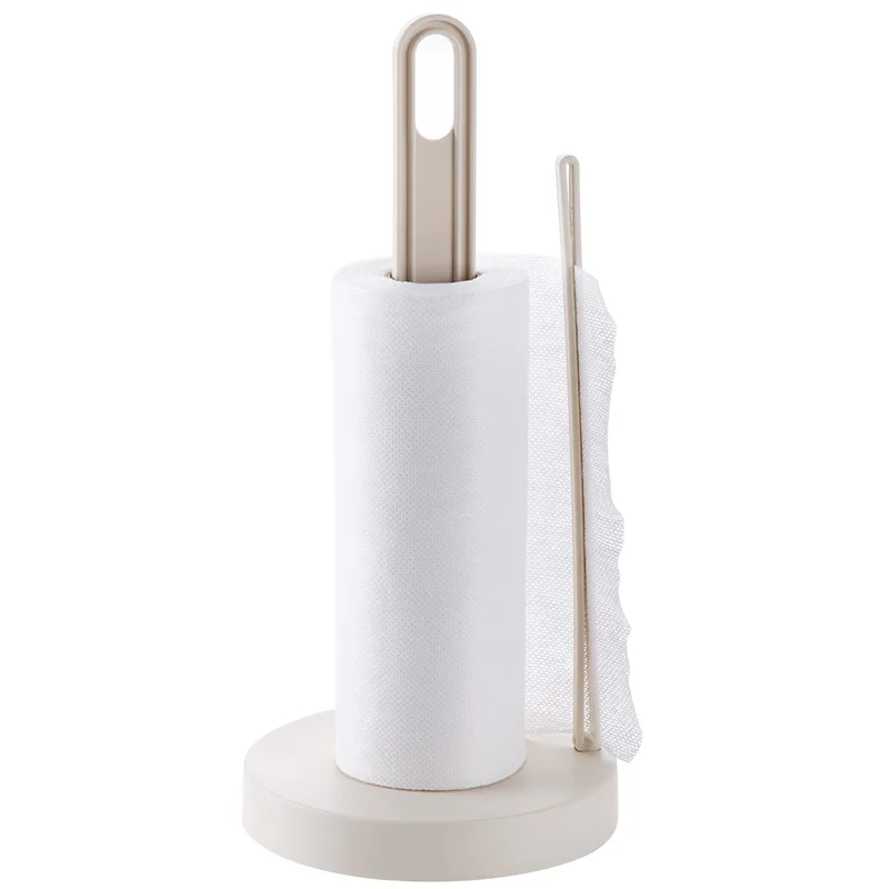 Plastic Kitchen Paper Wipes Towel Roll Tissue Holder Guard Rack Pole Stand Dispenser Storage Organizer For Countertop | Дом и сад