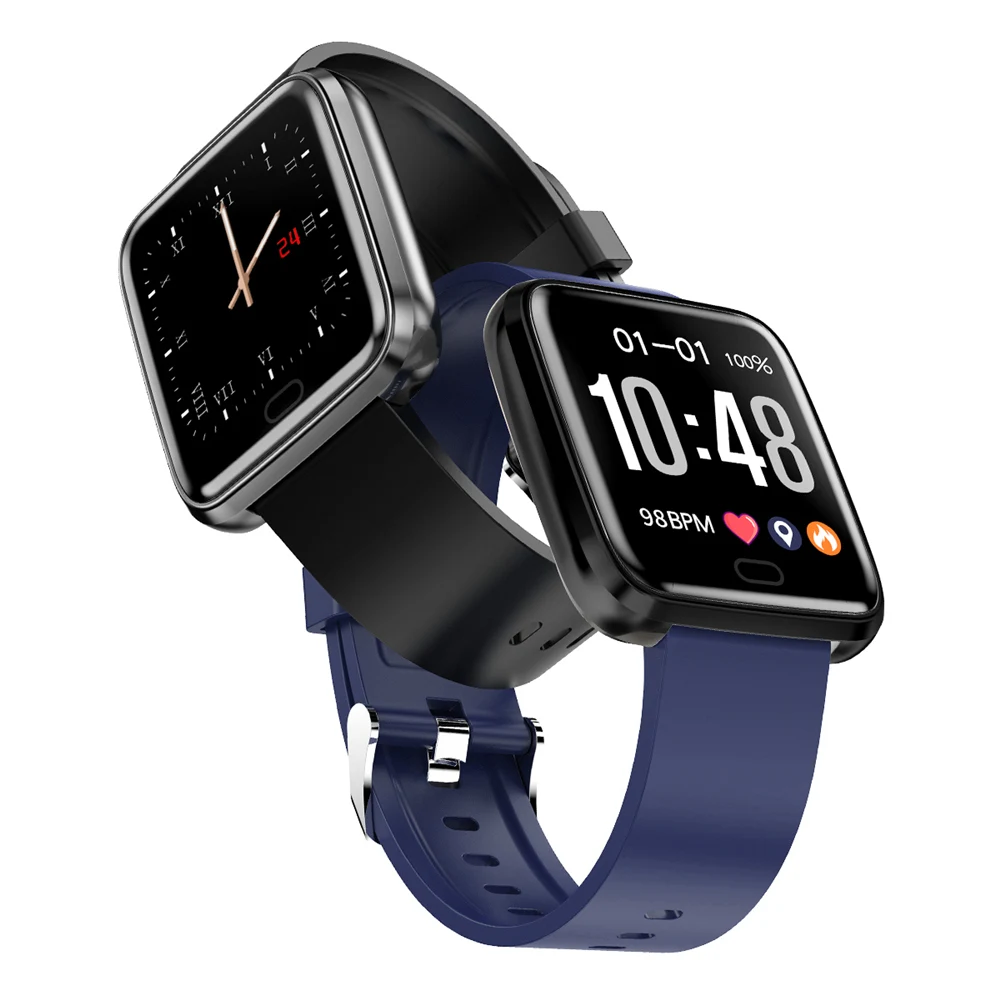 Bluetooth спортивные умные часы Для мужчин крови Давление сердечного ритма IP67