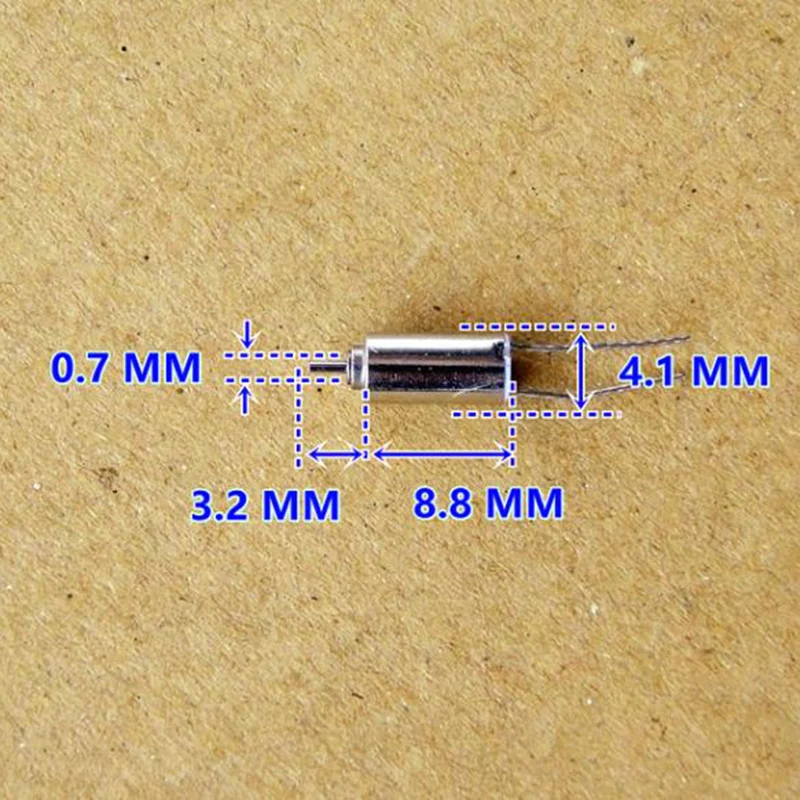 2 шт. 4 мм* 8 мм крошечный мотор 3 V-4,2 V 75000 об/мин ультра высокой Скорость микро тигельные неодимовые магниты мини электродвигатель постоянного тока
