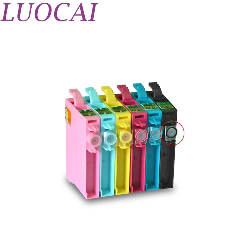 Картриджи для принтера Epson Stylus 73N T0851N T0852N T0853N T0854N T0855N T0856N 1390 T60 R330|Чернильные
