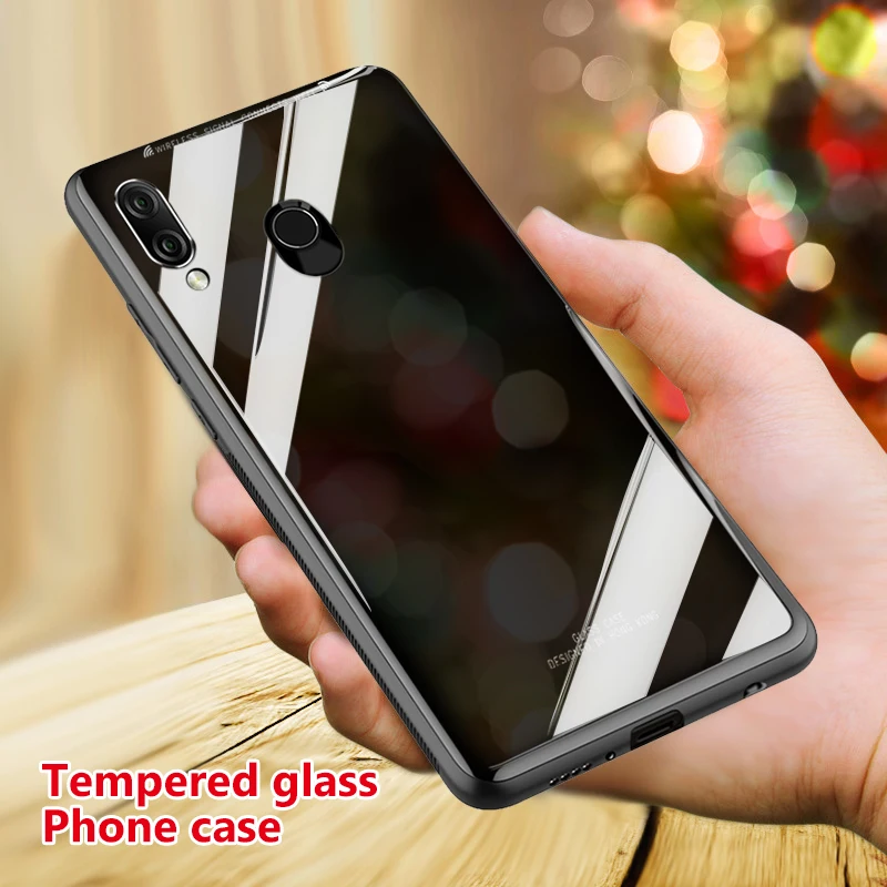 Чехол для телефона из закаленного стекла Huawei Honor 8X 10 9 8 Lite Y9 2019 P Smart Plus Nova 3i 3