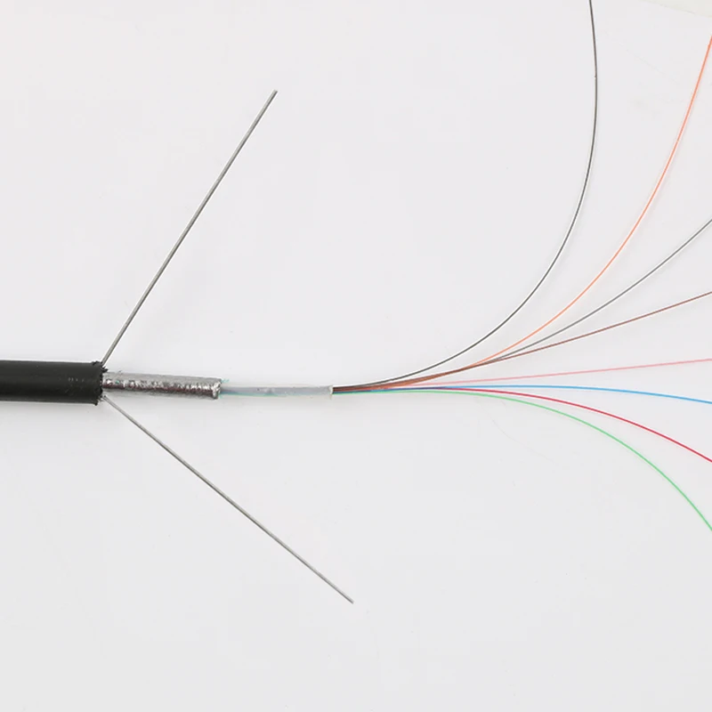 

2000m/Roll GYXTW-8Core Singlemode Outdoor Fiber Optic Armored Patch Cord Drop Wire Cable GYXTW-8Core Armored Fiber optic Cable