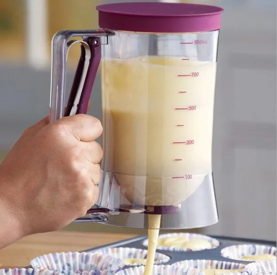 1 шт. инструмент для выпечки дозатор теста торта воронка кексов клапан мерная