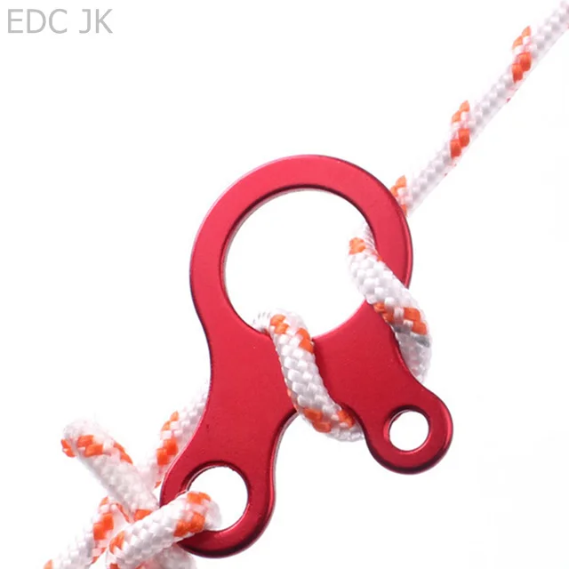 Многофункциональная Пряжка Paracord из нержавеющей стали для кемпинга быстрый 3
