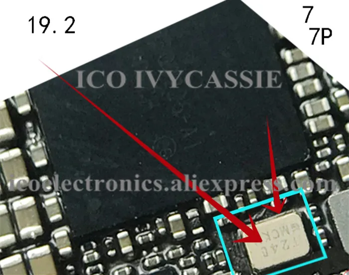 Для iPhone 5S 6 6P 6S 6SP 7 7Plus 8 X Y3000 19 2 Power Crystal IC 32 768 24 0 38 4 Time Clock Baseband Chip 5 шт./лот|ic chip|lot lotiphone