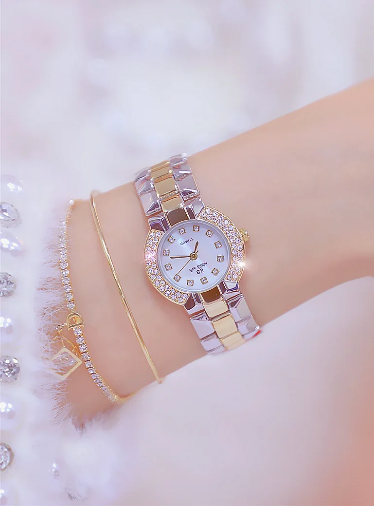 Relogio feminino Reloj Mujer роскошные стразы Для женщин часы женские часы-браслет Для женщин женские часы Для женщин часы Прямая поставка