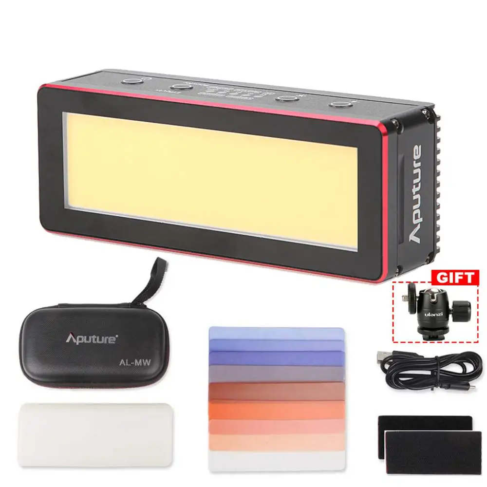 Aputure AL MW мини светодиодный светильник 10 Вт Водонепроницаемый IP68 м встроенный