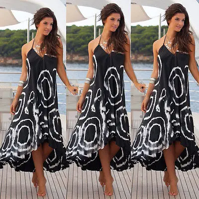 Платье женское длинное вечернее Пляжное 2017 | Женская одежда