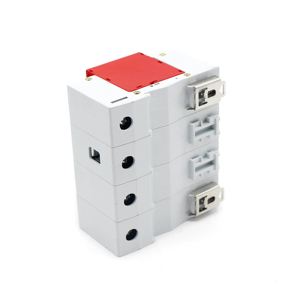B100 4P 60KA ~ 100KA 385V AC 3P + N SPD домашний стабилизатор напряжения защитный низковольтный